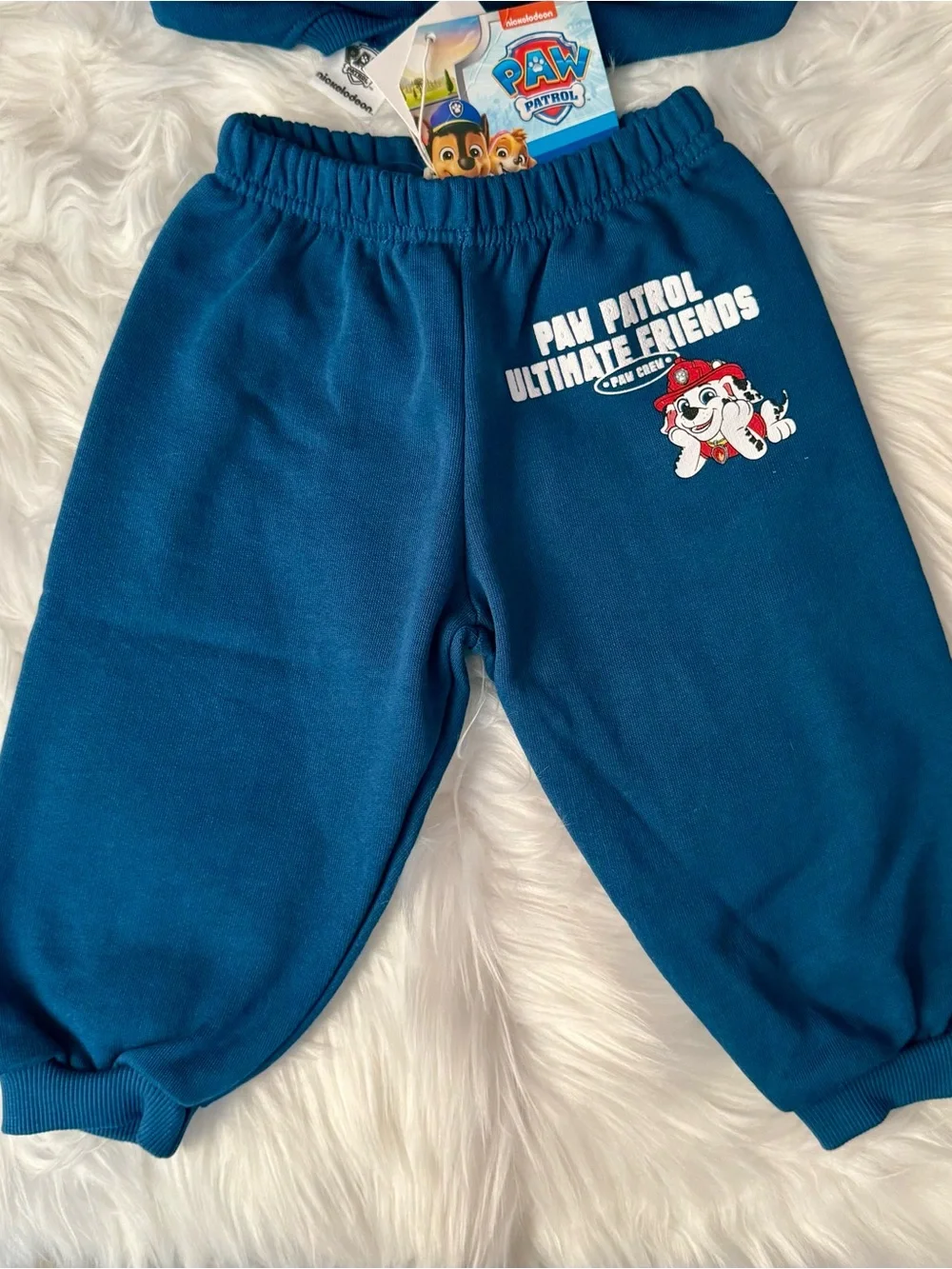 ZARA Paw Patrol Kids Blue Sweatshirt & Jogger Set, Size 1 1/2 years